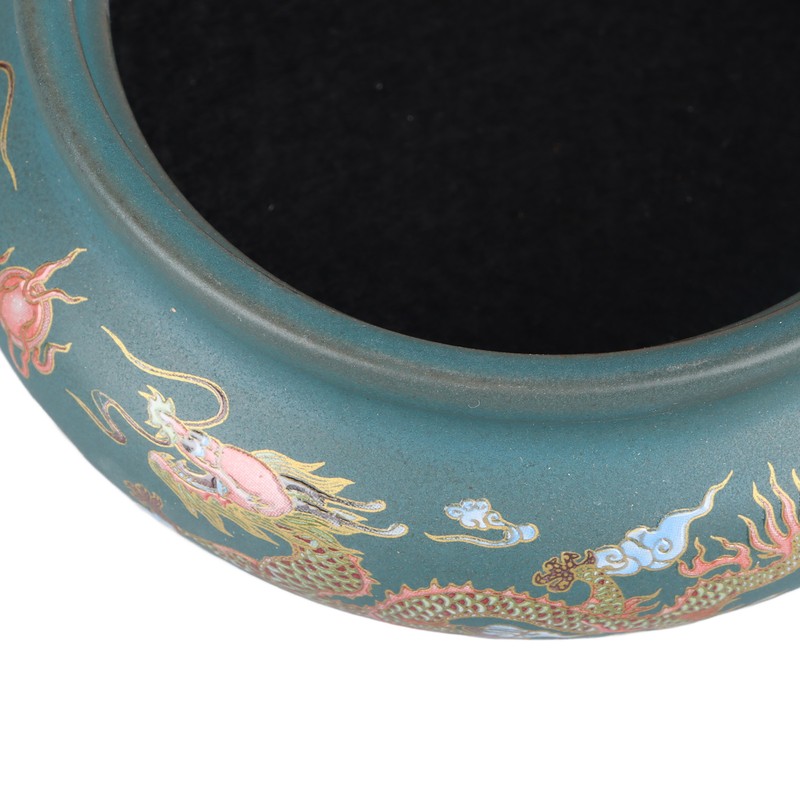 Incense Burner Ceramic Colour Enamel Exquisite Pattern Retro Incense Cone