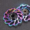 Mountain Bike Rear Derailleur Pulley Bicycle Aluminum Alloy 11T Wheel