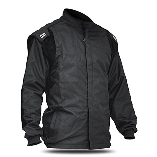 K1 Race Gear 11-KRJ-N-L Racing Kart Jacket (Black, Large)