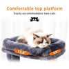 Heybly Cat Tree, 39.4 Inches Tower Condo with Scratching Post,
