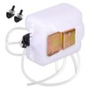 2Pin Car Windshield Washer Reservoir Bottle Tank with 12V Pump