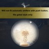 AUTENS Dandelion Flowers Manual Gear Shift Knob Ball, Universal Crystal