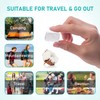 UTOURS 10PCS Compressed Towels, Reusable Toilet Paper Tablets Coin Tissues