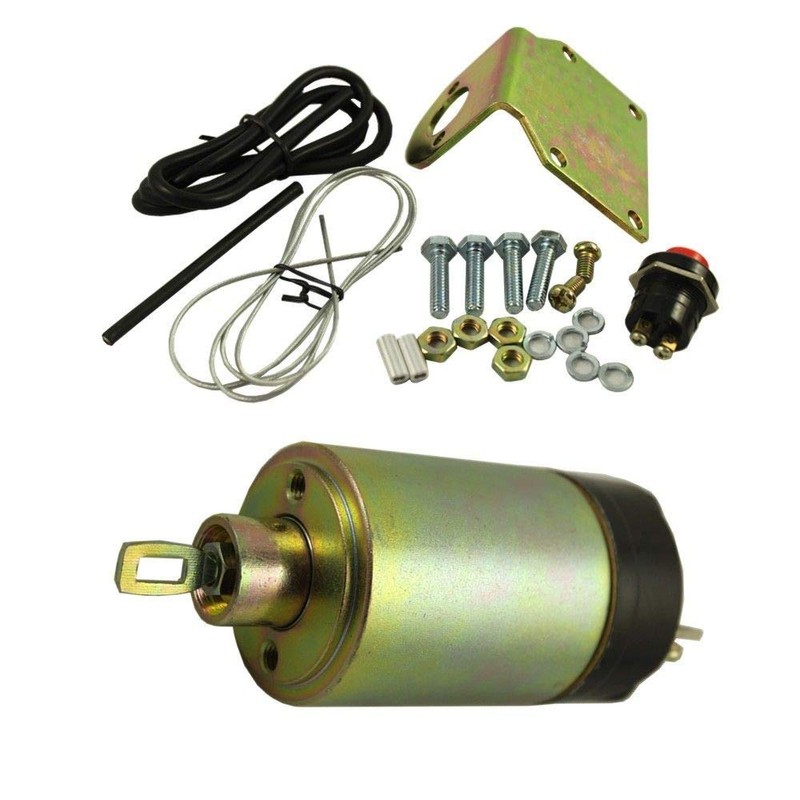 New 100lb Solenoid Kit hot Rod Rat Rod Complete Shaved