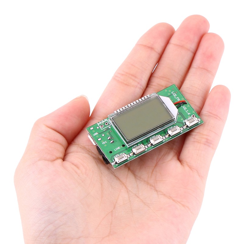 DSP & PLL Digital Wireless Microphone Stereo FM Transmitter Module
