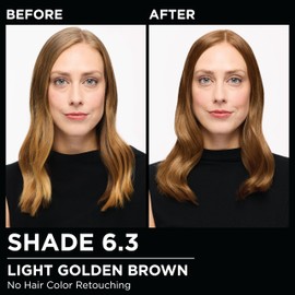 Garnier Hair Color Olia Ammonia-Free Brilliant Color Oil-Rich Permanent Hair Dye, 6.3 Light Golden Brown, 1 Count (Packaging May Vary)