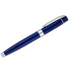 Sheaffer 300 Glossy Blue Pen with Chrome-Plated Trim and Matching