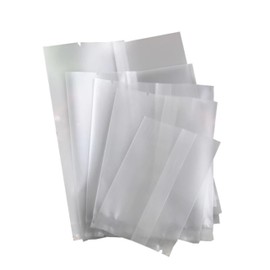 KayLe Cookie Bags – 100 Pack Heat Seal Treat Bags – 4.3 x 5.9 in | Matte & Clear | Food-Safe Bakery Packaging for Cookies, Candy & Snacks (Matte (frosted), 4.3in x5.9in)