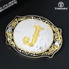 TRIWORKS Western Belt Buckle Initial Letters ABCEJM to Z Cowboy