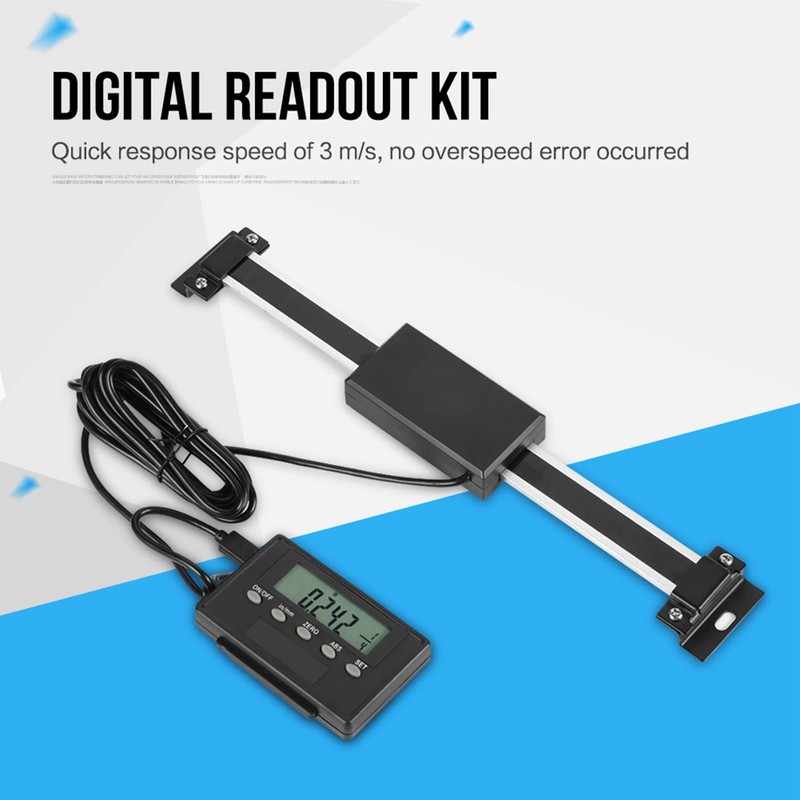 Digital Readout Linear Scale, 0 150mm DRO Remote LCD for