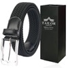 TAILOR JAPAN Men's Elastic Belt, Mesh Belt, Stepless Adjustment Belt,