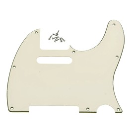 Dopro Telecaster 8 Hole Pickguard for USA/Mexican Fender Telecaster - Antique White