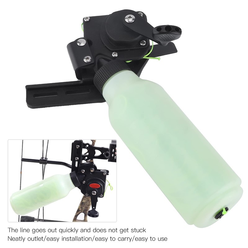 VGEBY Kit de Carrete de Pesca con Arco, Carrete Spincast