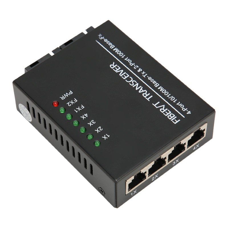 Fiber Transceiver Tx1310nm/Rx1550nm Single Fiber Single Mode RJ45 Port Optical