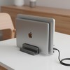 Geecol Vertical Laptop Double Stand for MacBook Pro Air Mini