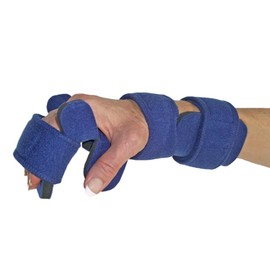 Comfyprene Hand/Thumb Orthosis, Navy, Adult Medium - (Part # HT-101-CP-ADULT-DB)