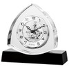 Bulova Trident Clock Clocks B1706 Trident, Clear