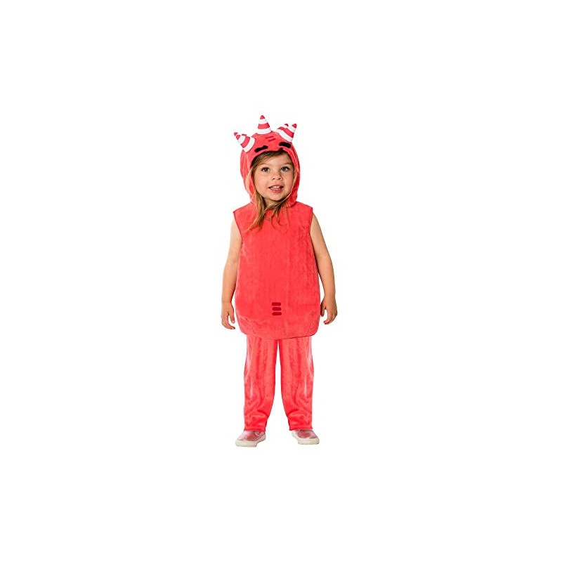 Rubie's 3011982-3000 Inf Oddbods Child Fuse Costume, Boys, Red, 2-3