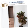 Angoily 1 Set Drawer Lock Cabinet Locks with Key Desk