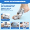 Vervex Corrector de Juanete Ajustable con 2 Protectores de Silicona