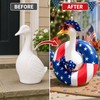 4th of July Garden Goose Outfit Set for Outdoor Decor