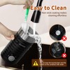4 In 1 Electric Milk Frother Steamer - Hot and