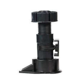 Berta 12-Pack, Cabinet Leveler Legs-330 lb Capacity, Leg-Adjusts from 3 1/7" - 4 3/10" (80-110 mm) (80-110 mm, 12 Pieces)