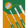 Jadever 4-Piece Wood Chisel, 5.5-Inch Woodworking Chisel Set, Beveled Edge