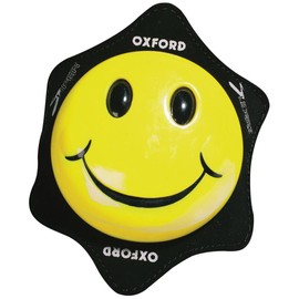 Oxford OX686 Smiler Motorcycle Knee Sliders Yellow