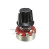 uxcell® WH118 1K Ohm Variable Resistors Single Turn Rotary Carbon