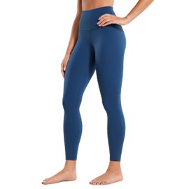 CRZ YOGA Butterluxe Yoga Leggings 25" - High Waisted Buttery Soft Womens Workout Lounge Pants French Navy Small
