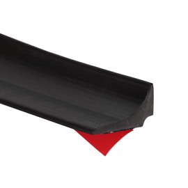 Sourcing Map Black Sink Water Barrier, 67 Inch, PET Material, Water Stopper Shower Barrier