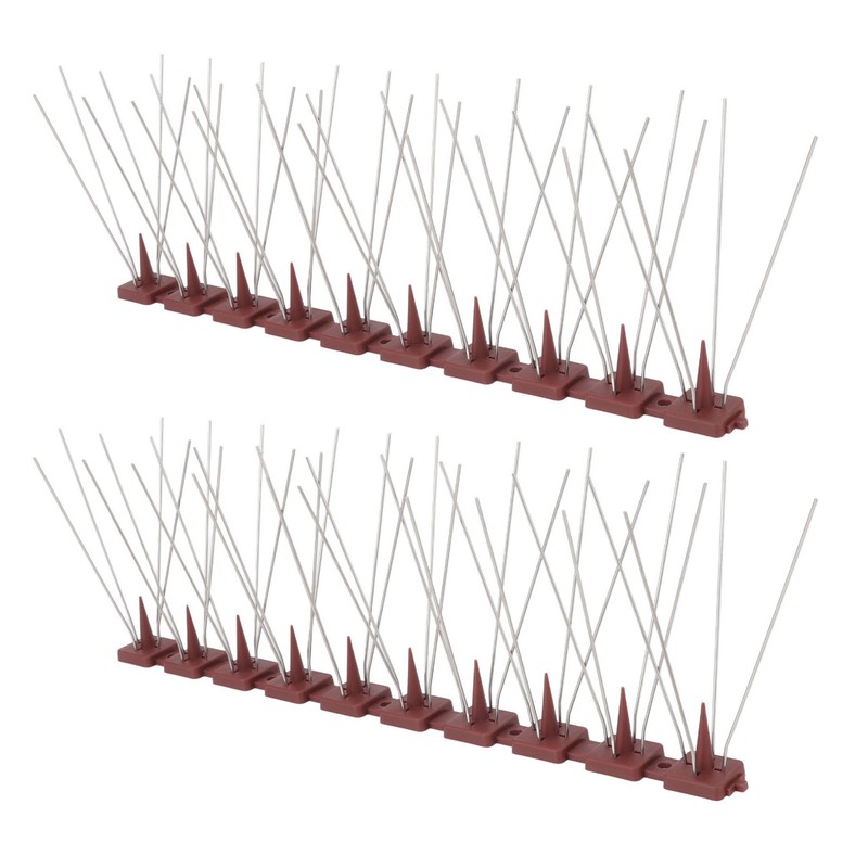 Bird Spikes 15 Feet Stainless Steel Pigeon Deterrent Spikes for