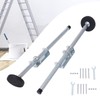 GDNTMU Ladder Leveler Pair with Engraved Anti-Slip Pattern Steel Pole
