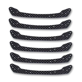 mokedo-factory Front Bumper Carbon Bow Carbon Processing Base Full Cowl Front Stays 0.06 inch (1.5 mm) (6 Pieces)
