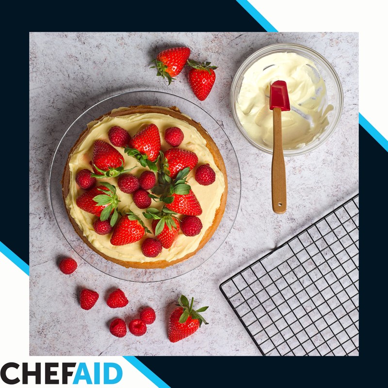 Chef Aid 10E10321 Non-stick Spring form Cake Tin, Round cake