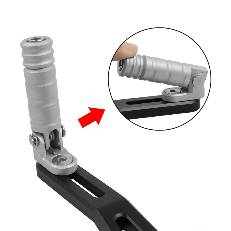 WORLDMOTOP Motorcycle Gear Shifter Shift Lever Shifter Pedal Replacement for