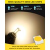 Qoope 1156 LED Bulb Warm White 1141 LED Bulbs RV