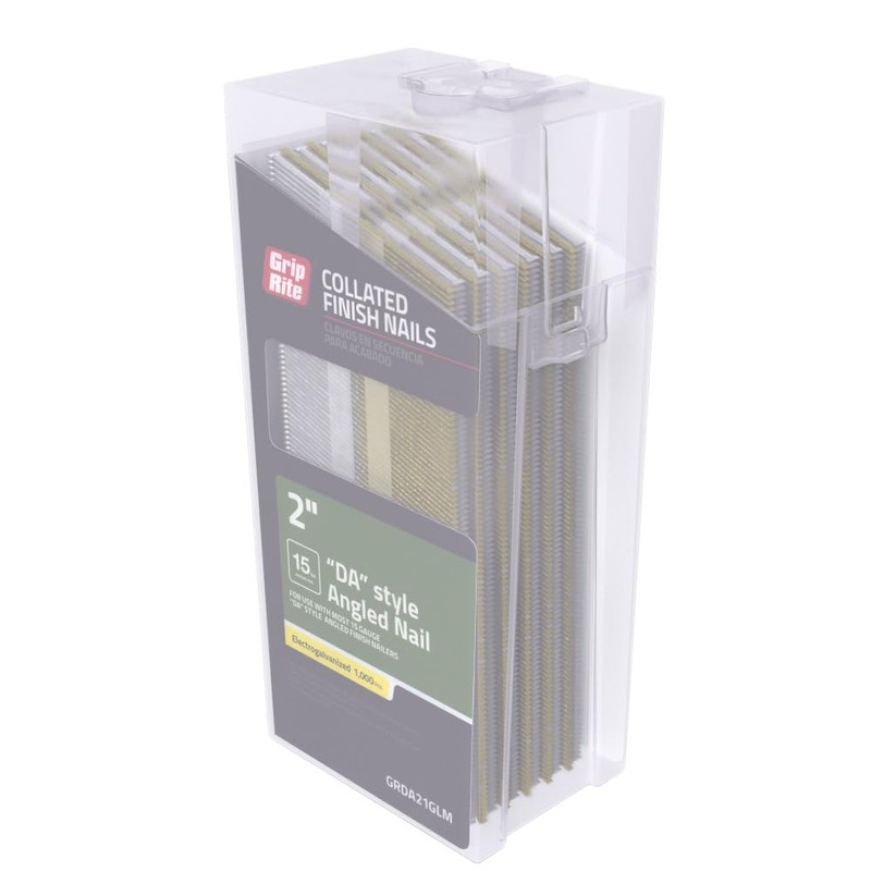 Grip Rite Prime Guard GRDA21GLM 15 Gauge Electrogalvanized DA Style