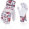 Vgo... 1 Pair Gardening Gloves Safety Gloves for Women Long