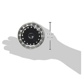 Pack 2 OXO Fleximati 4427- Colador para fregadero de cocina (3-1/2 pulgadas), cuerpo de acero inoxidable cromado con tapón de goma, individual OXOColador para Tarja Colador para fregadero de cocina