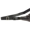 Buffalo Belt bag LEAS, Genuine Leather, black - ''LEAS Travel-Line''
