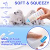 3 Pack Kitten Silicone Bottle Feeding Kit,Nipple & Feeding Kit