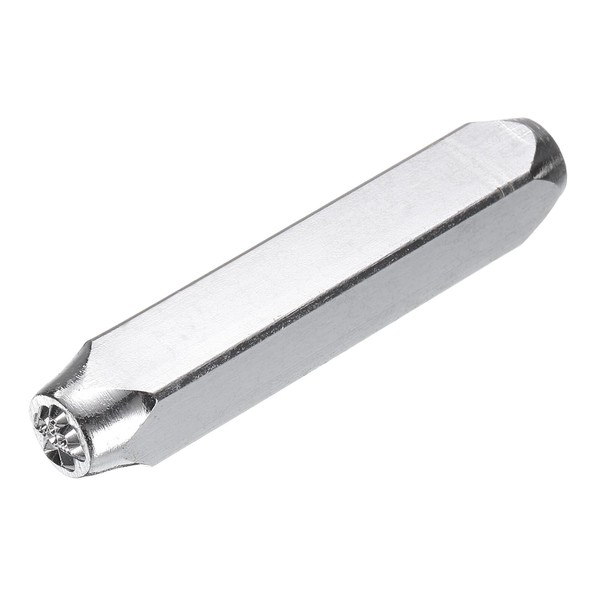 sourcing map 1/4" (6mm) Punch Stamp 40Cr Alloy Steel, Cute