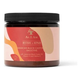 Batido Para El Cabello As I Am, Aceite De Ricino Negro Jamai