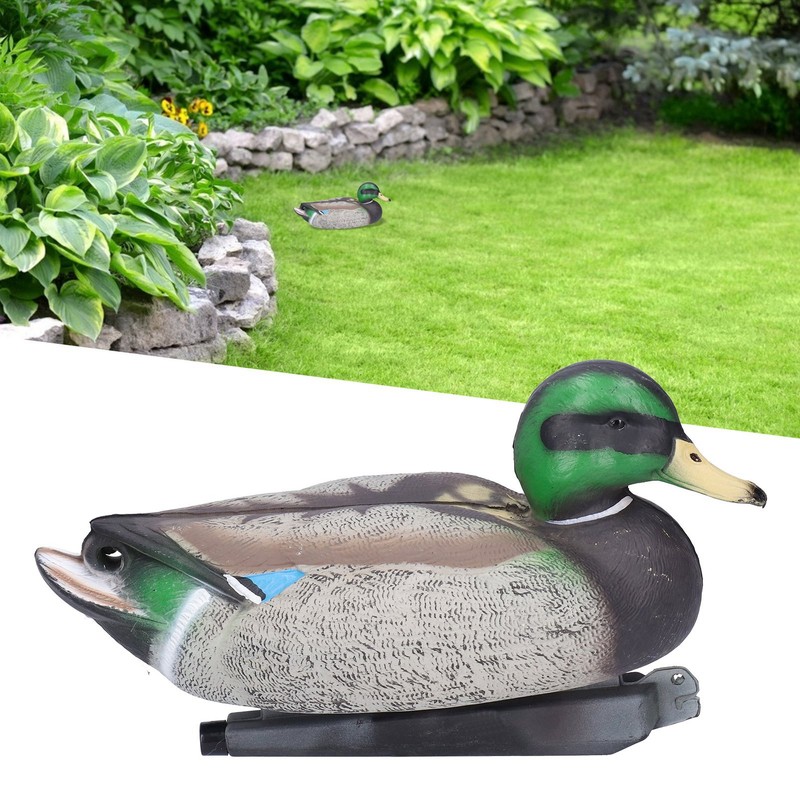 Simulation Duck Statue Animal Mold Decoration Plastic Crafts Gardening Courtyard
