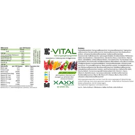 XAXX HC Vital Concentrate 0.2 Litres