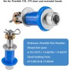 Pivot Hood Hinge Pivot Bushing and Mounting Bolt Set for