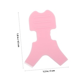 FOMIYES 50pcs Lash Lift Brush Lift Perm Tools Lash Separator and Tool Lash Lift Perm Applicator Eyebrow Lash Perming and Brush Lash Lift and Perm Supplies Pink