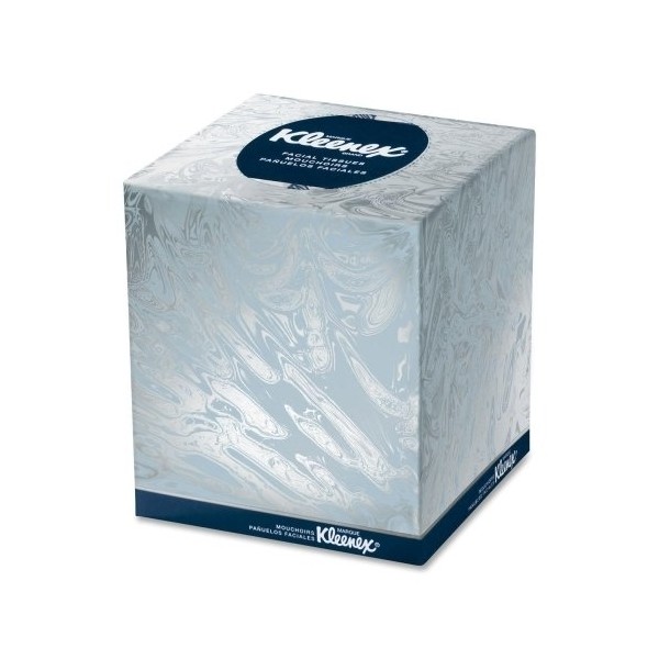 Kimberly-Clark Facial Tissue, Pop-up, 8-7/16"x8-5/8", 95/BX, White (Units per case: